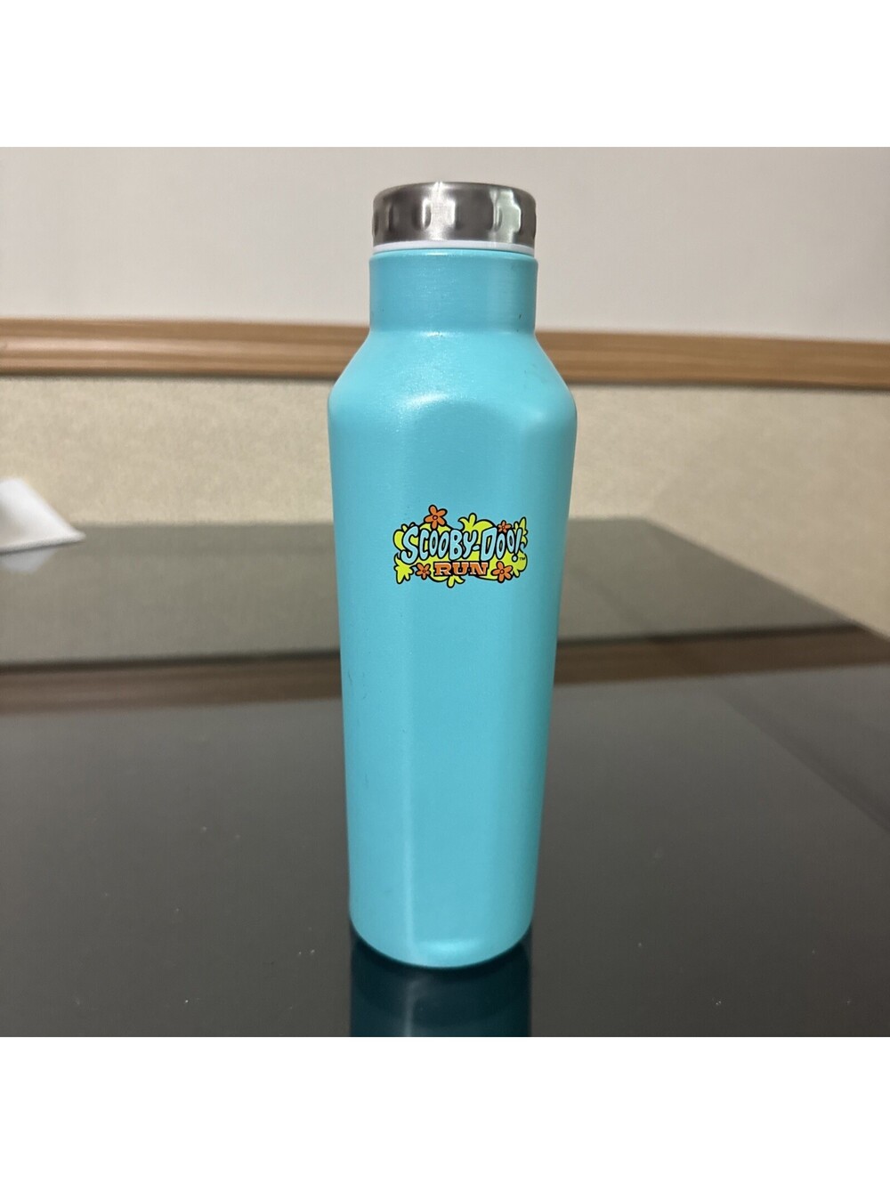 Scooby-Doo Run Blue Insulated Metal Vacuum Flask 520ml Twist Lid
